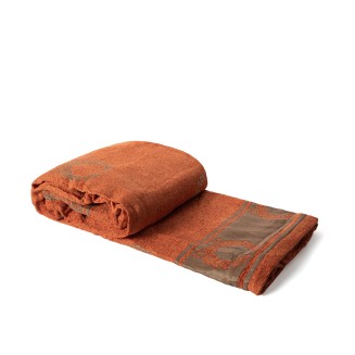 Ριχτάρι Πολυθρόνας 150x180 Silk Fashion 6416  Κεραμιδί