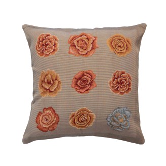 Μαξιλαροθήκη Διακοσμητική 45x45 Silk Fashion   Λαδί1