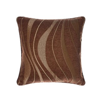 Μαξιλαροθήκη Διακοσμητική 45x45 Silk Fashion 922  Καφέ