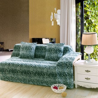 Μαξιλαροθήκη Διακοσμητική 45x45 Silk Fashion Leopard   Μπλέ