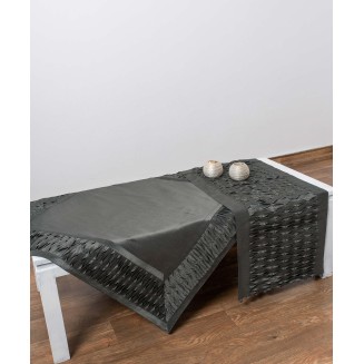 Τραπεζοκαρέ 130x130 Silk Fashion 8373 Ανθρακί Τραπεζοκαρέ 130x130 Silk Fashion 8373 Ανθρακί