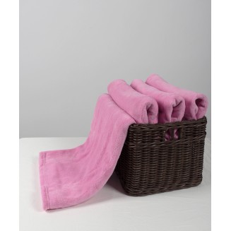 Κουβέρτα Coral Fleece Μονή 170x220 Silk Fashion Ρόζ