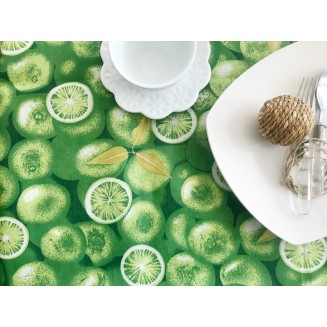 Τραπεζομάντηλο Αλέκιαστο 170x220 Silk Fashion 418 Πράσινο