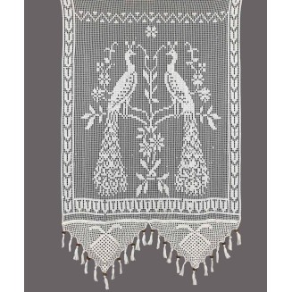 Κουρτίνα Με Τιράντα 130x240 Silk Fashion 99/6 Λευκό