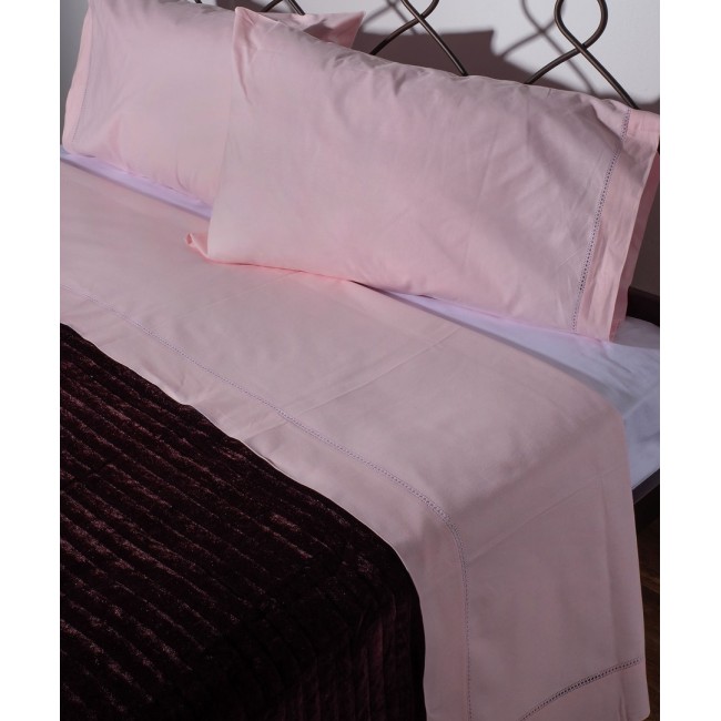 ΧΕΙΡΟΠΟΙΗΤΟ ΣΕΝΤΟΝΙ ΜΕ ΑΖΟΥΡ ΝΧ46 ΤΡΙΩΝ ΤΕΜΑΧΙΩΝ (225CM X 250CM) ΡΟΖ