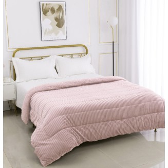 Κουβερτοπάπλωμα Kotle (220Cm X 240Cm) Old Rose Silk Fashion