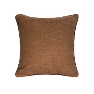 Μαξιλαροθήκη Διακοσμητική 45x45 Silk Fashion   281 Καφέ Ανοιχτό