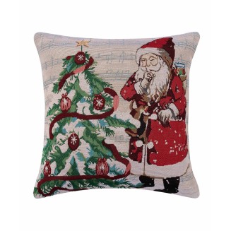 Χριστουγεννιατικες Μαξιλαροθηκες (45Cm X 45Cm) W351-122 Silk Fashion