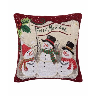 Χριστουγεννιατικες Μαξιλαροθηκες (45Cm X 45Cm) W351-124 Silk Fashion