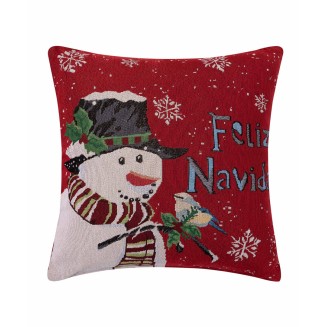 Χριστουγεννιατικες Μαξιλαροθηκες (45Cm X 45Cm) W351-125 Silk Fashion