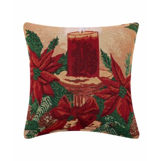 Χριστουγεννιατικες Μαξιλαροθηκες (45Cm X 45Cm) W351-131 Silk Fashion