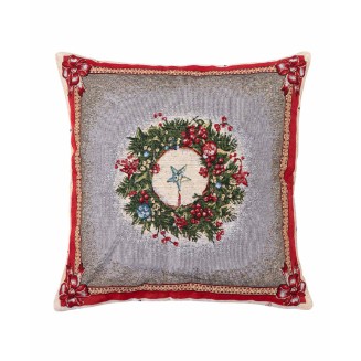 Χριστουγεννιατικες Μαξιλαροθηκες (45Cm X 45Cm) W352 Silk Fashion
