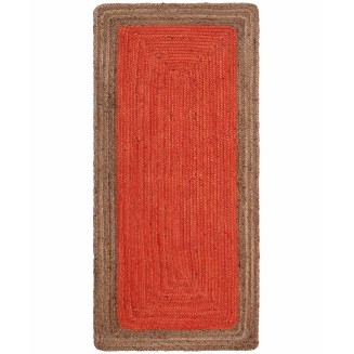 Πατάκι 70x160 Silk Fashion Γιούτα 1708 Teracotta