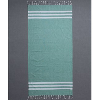 Πετσέτα Θαλάσσης Pestemal 90x180 Silk Fashion sf1748 Πράσινο