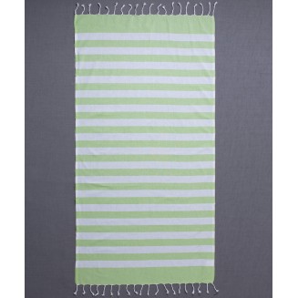 Πετσέτα Θαλάσσης Pestemal 90x180 Silk Fashion sf1752 Πράσινο
