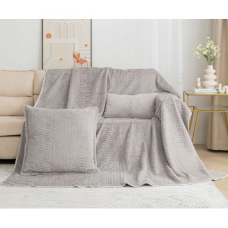 Ριχτάρι Τετραθέσιος 180x320 Silk Fashion Nx 201 Light Grey