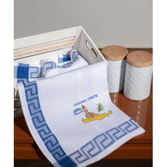 Σετ 12 Τεμ. Ποτηρόπανα 40x60 Silk Fashion Χανιά