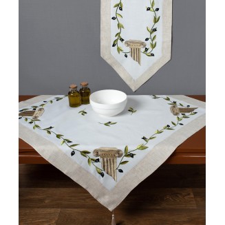 Τραπεζοκαρέ 135x135 Silk Fashion 09