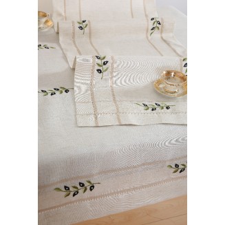 Τραπεζοκαρέ 135x135 Silk Fashion 2056