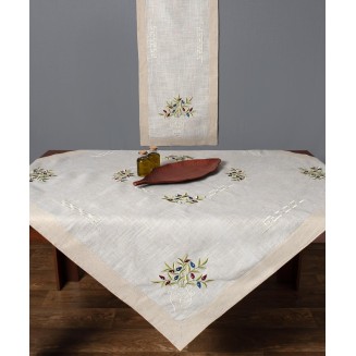 Τραπεζοκαρέ 135x135 Silk Fashion 2417