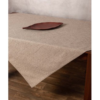 Τραπεζοκαρέ 135x135 Silk Fashion 9925 Άμμου