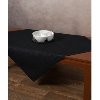Τραπεζοκαρέ 135x135 Silk Fashion 9925 Μαύρο