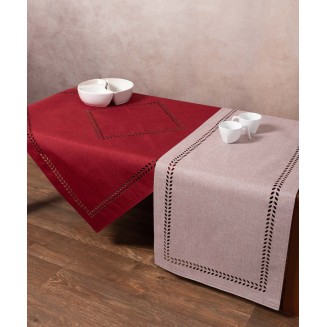 Καρέ 90x90 Silk Fashion Bg18 Αμέθυστος-Κόκκινο