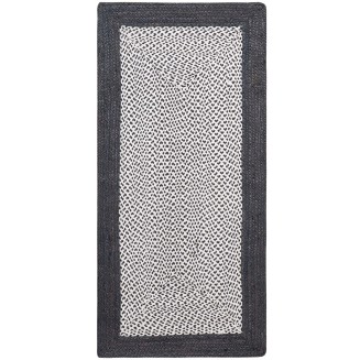Πατάκι 60x130 Silk Fashion Γιούτα 1776 Dark Grey