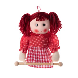 Κούκλα Κρεμαστράκι 25x15 Silk Fashion Rail Κόκκινη Κούκλα Κρεμαστράκι 25x15 Silk Fashion Rail Κόκκινη