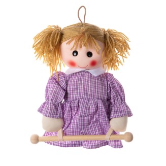 Κούκλα Κρεμαστράκι 25x15 Silk Fashion Rail Λιλά Κούκλα Κρεμαστράκι 25x15 Silk Fashion Rail Λιλά