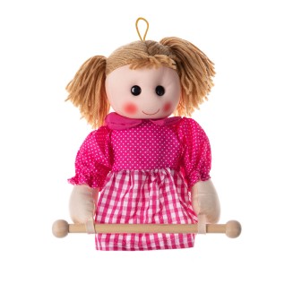 Κούκλα Κρεμαστράκι 25x15 Silk Fashion Rail Ρόζ Κούκλα Κρεμαστράκι 25x15 Silk Fashion Rail Ρόζ