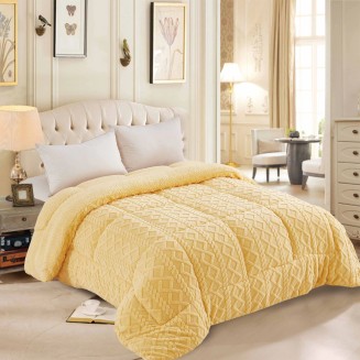 Κουβερτοπάπλωμα Knitted (220Cm X 240Cm) Κροκί Silk Fashion