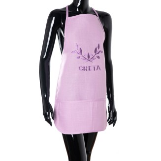 Ολόσωμη ποδιά BG23a  50x70 Silk Fashion  Λιλά Creta