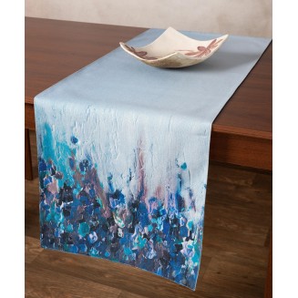 Τραβέρσα Runner 45x170 Silk Fashion Με Στάμπα Ks178