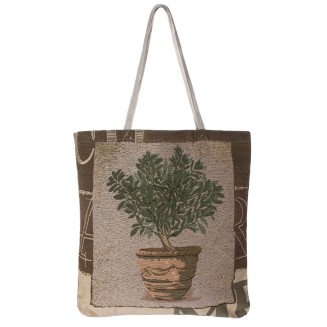 Τσάντα olive (45cm x 45cm) Silk Fashion
