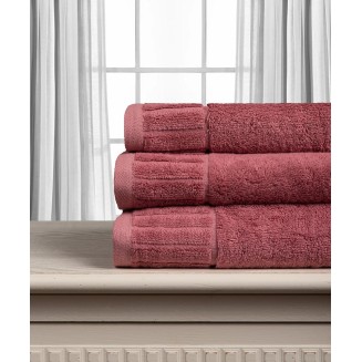 Βαμβακερή Πετσέτα Μελωδια 600Gsm (40Cm X 60Cm) Teracotta Silk Fashion