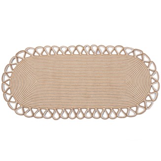 Πατάκι 70x160 Silk Fashion Γιούτα 1911  Beige