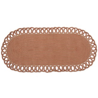 Πατάκι 70x160 Silk Fashion Γιούτα 1911  Rust