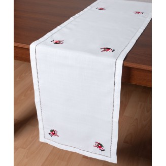 Χριστουγεννιάτικη Τραβέρσα (40Cm X 170Cm) 1021 Silk Fashion