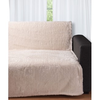 Ριχτάρι Διακοσμητικό Fleece Πολυθρόνας 150x200 Silk Fashion 29 Nature