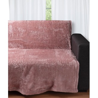 Ριχτάρι Διακοσμητικό Fleece Πολυθρόνας 150x200 Silk Fashion 31 Pink