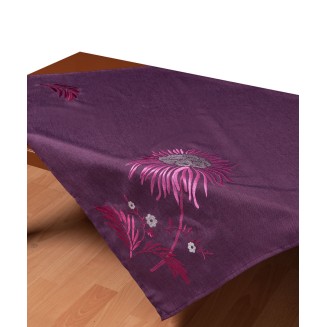 Καρέ 85x85 Silk Fashion 5126 Μώβ