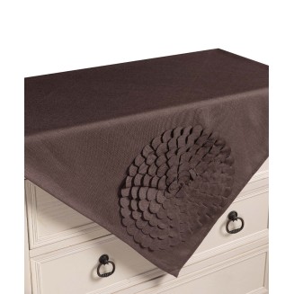 Καρέ 85x85 Silk Fashion 538 Καφέ