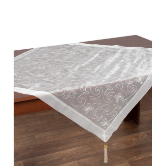 Καρέ 90x90 Silk Fashion 0001061A Ivory