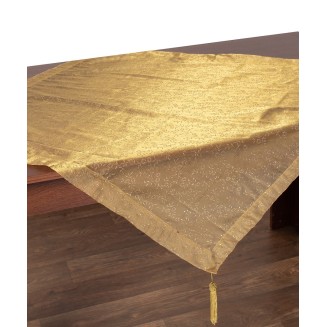 Καρέ 90x90 Silk Fashion 0001061B Χρυσό