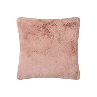 Μαξιλαροθηκη Rabbit Fur Με Γεμιση (45Cm X 45Cm) Pink Silk Fashion