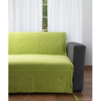 Ριχτάρι Διθέσιο 180x250 Silk Fashion 55  Λαχανί