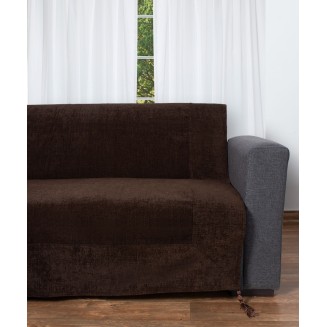 Ριχτάρι Πολυθρόνα 180x180 Silk Fashion 1307  Καφε