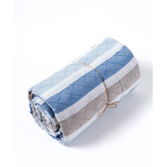 Ριχτάρι Διθέσιο 180x250 Silk Fashion 17250  Γαλάζιο/Μπλε