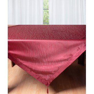 Τραπεζομάντηλο Σατέν 130x160 Silk Fashion 2009 Μπορντώ